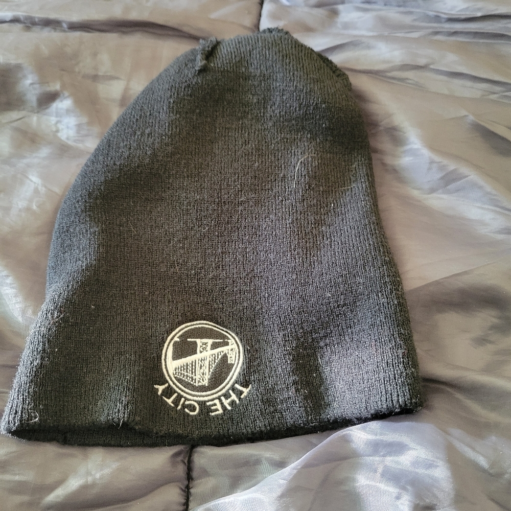 The City Black Beanie